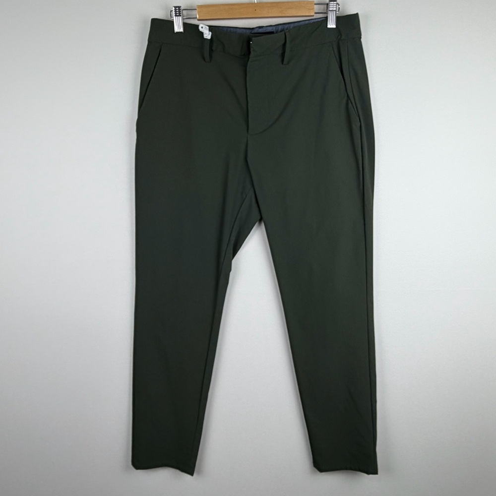 Joe’s Jeans The Tech Soder Slim Fit Trouser Kinetic Dusty Olive Size 33
